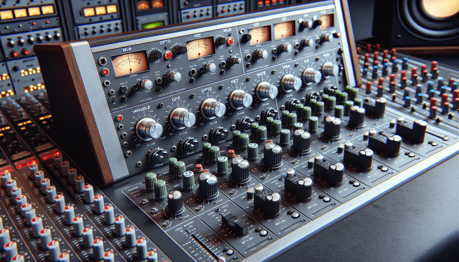 컴프레서 종류 총정리 9편: Variable MU, Opto, FET, VCA